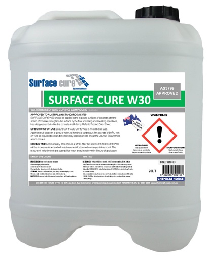 SURFACE CURE W30 - CLASS A (WAX) TYPE 1-D (FUGITIVE DYE)